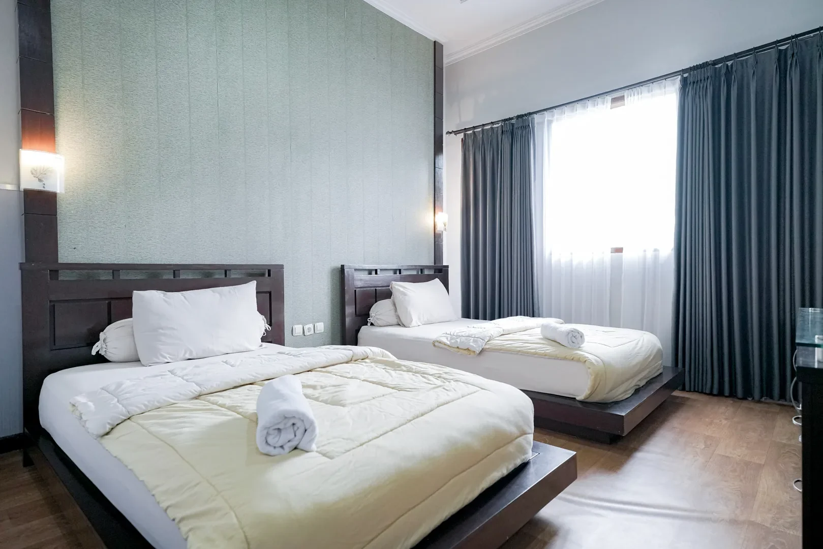 Villa bedroom in Tabanan, Bali