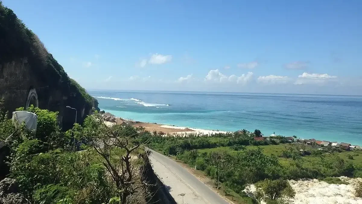 Coastline of Bali's Bukit Peninsula